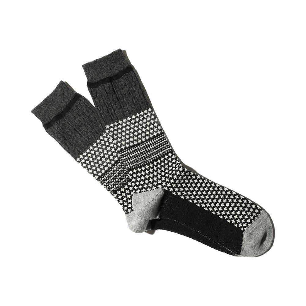 Chesnut Jacquard Socks