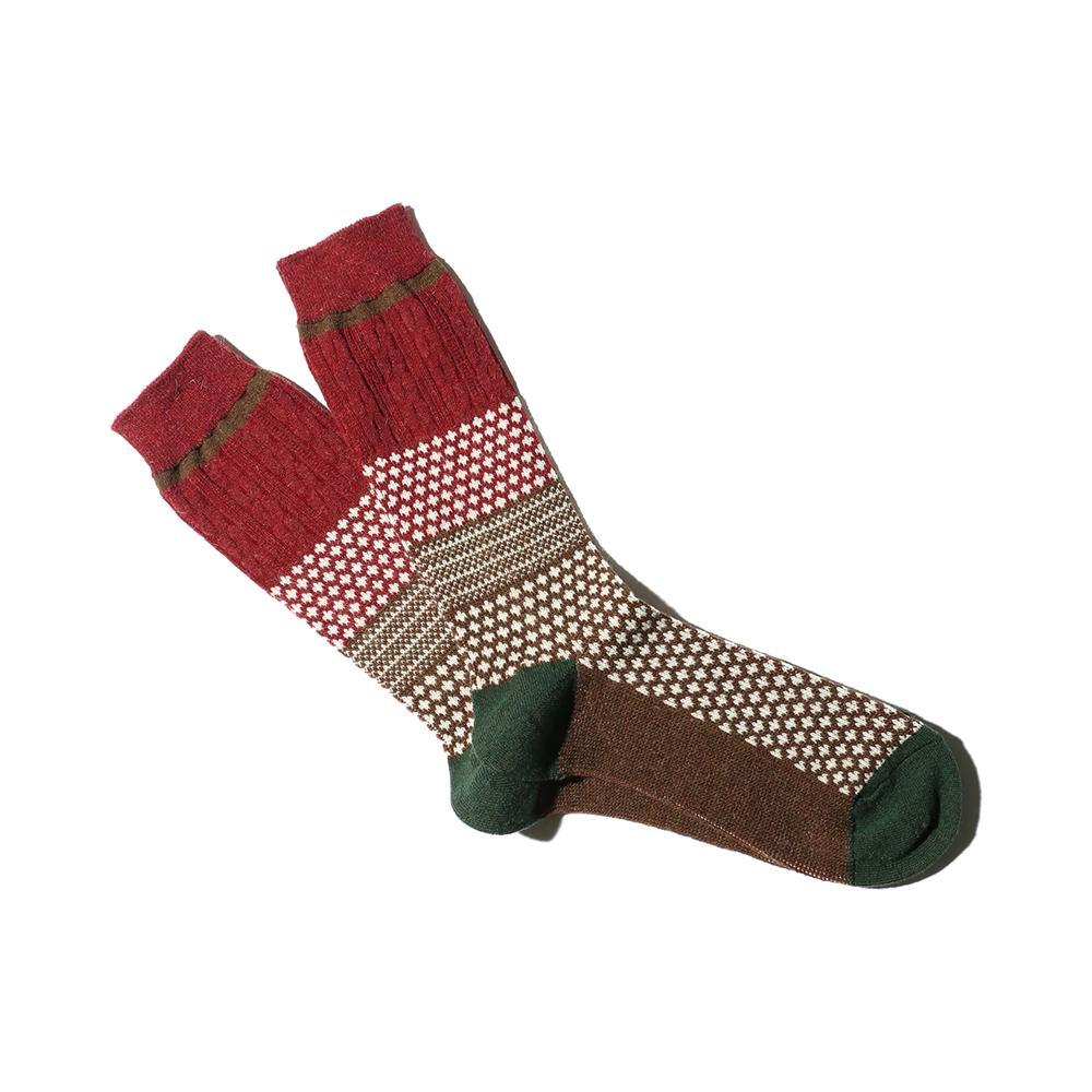 Chesnut Jacquard Socks