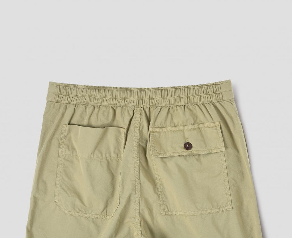 Deep Hem Sports Trouser - Mushroom