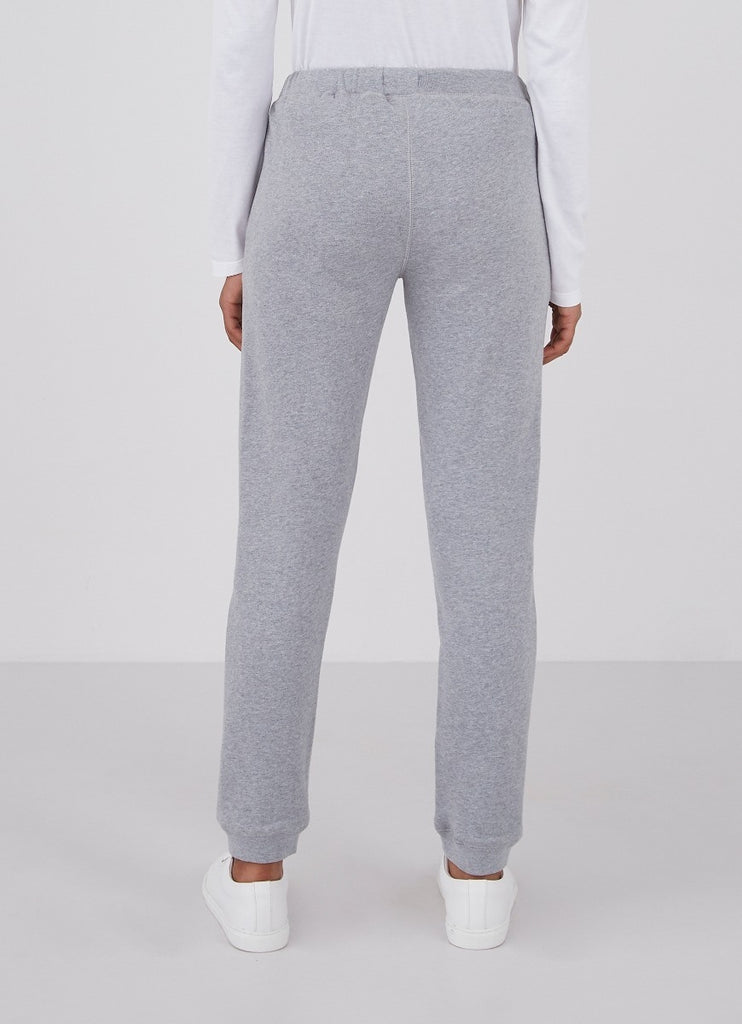 Loopback Track Pants - Grey Melange