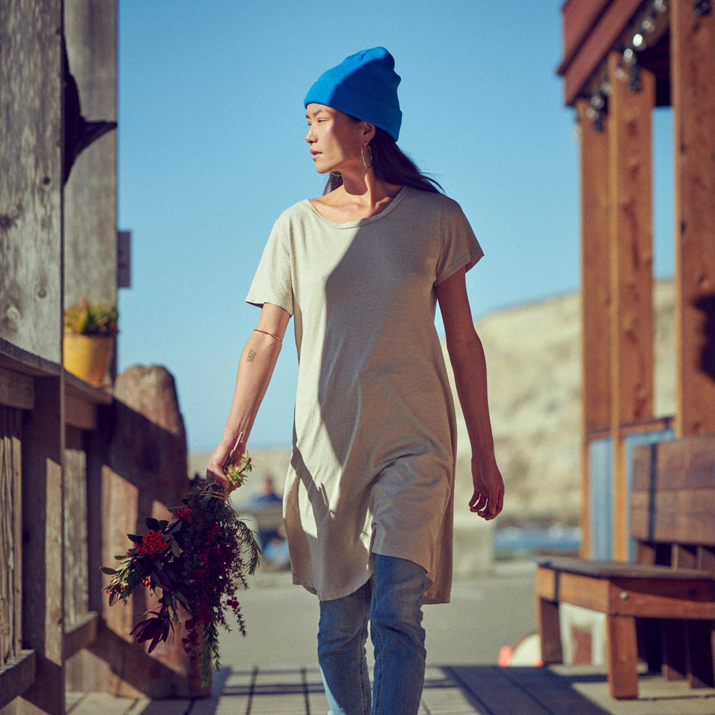 Rae Line Dress - Canvas
