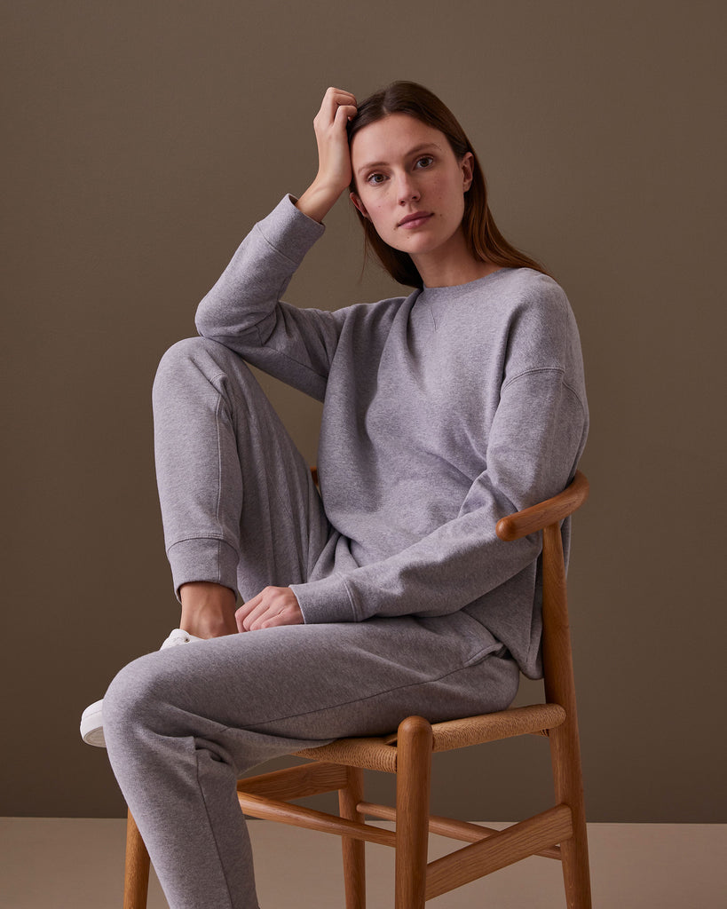 Sweatshirt - Grey Melange