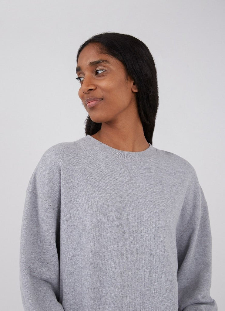 Sweatshirt - Grey Melange